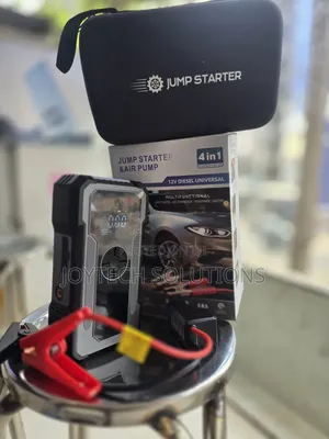 4-in-1 Heavy Duty Car Jump Starter & Air Pump