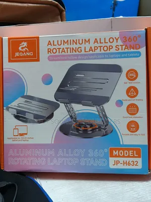 Jeqang Heavy Duty Aluminium Laptop Stand - Adjustable