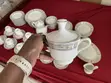 Mikasa Pastel Floral Gold Trim Dinner Set, 82 Pieces, Japan - 2