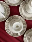 Mikasa Pastel Floral Gold Trim Dinner Set, 82 Pieces, Japan - 5