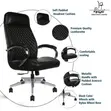 Adjustable Executive Office Chair - Gray - 3