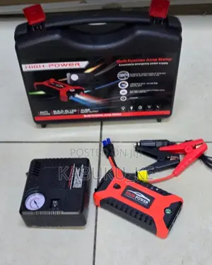 New Portable Car Jump Starter Kit with Air Compressor