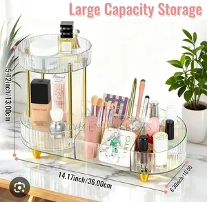 Makeup Organiser 360° Rotating Cosmetic Storage