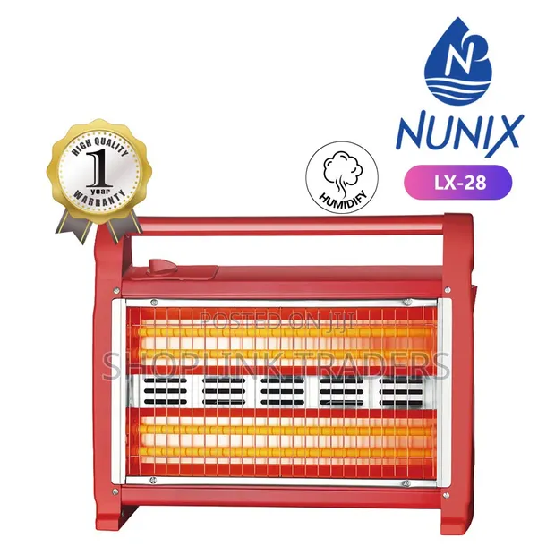 Nunix Heater ya Chumba cha Quartz na Humidifier - 1