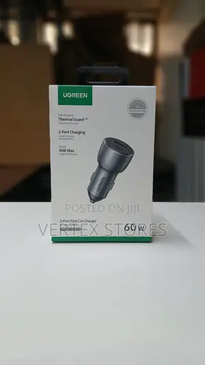 Ugreen CD213 60W Dual-Port Car Charger