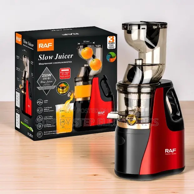 RAF R.2831 400ml Slow Juicer Juice Extractor - 1