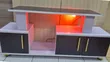 Istanbul 2 Modern TV Stand with LED Lights - 2