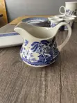 16-Piece Vintage Blue Willow China Collection - 1