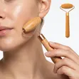 Wooden Face Roller Facial Massager Skincare Tool - 1