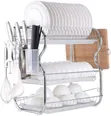 3-Layer Stainless Steel Dish Rack - 2