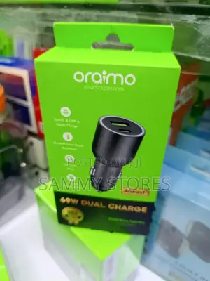Oraimo 69W Powerful Dual Car Charger