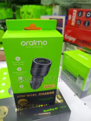 Oraimo 69W Powerful Dual Car Charger