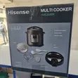 Hisense 6L Multi Cooker HMC6MBK - 1000W Electric Pressure Cooker - 2
