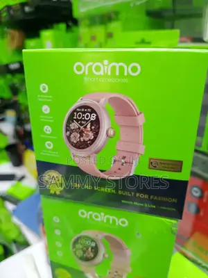 Oraimo Muse 2 Lite Smart Watch - Skrini ya HD, Ufuatiliaji wa Afya