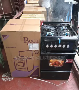 Ronco 50x55cm Standing Cooker 3+1 Burners
