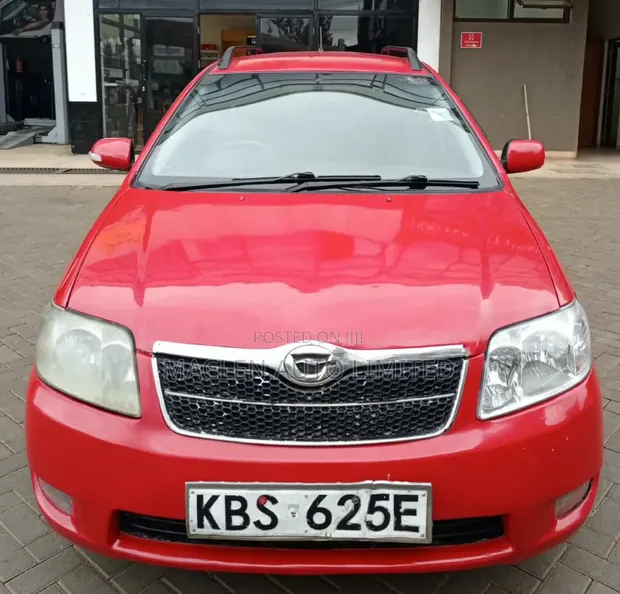 Toyota Corolla Fielder 2006 Red - 1