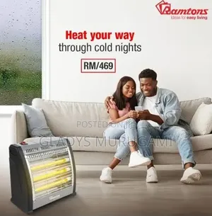 Ramtons Quartz Room Heater - Mpya Kabisa