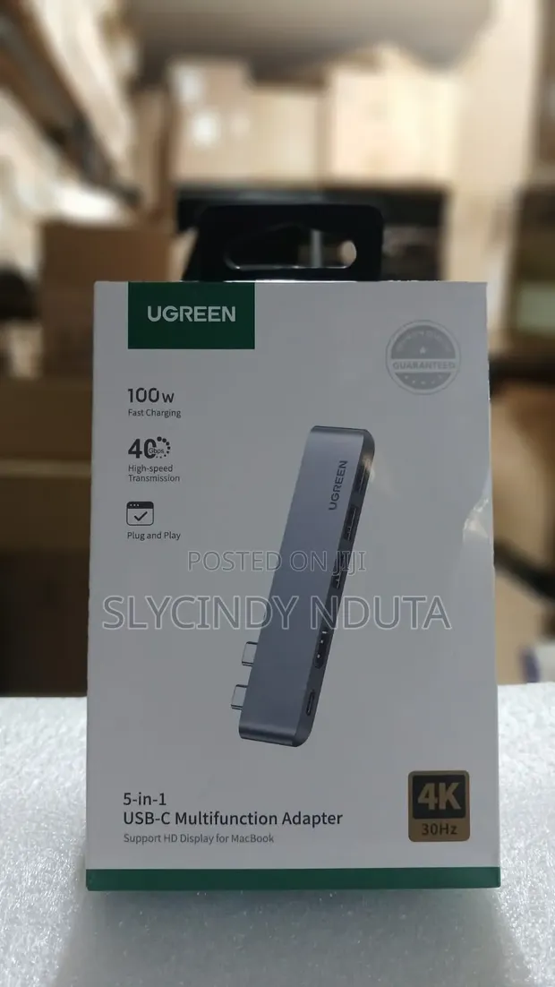 Ugreen 5-in-1 USB-C Multifunction Adapter - 1