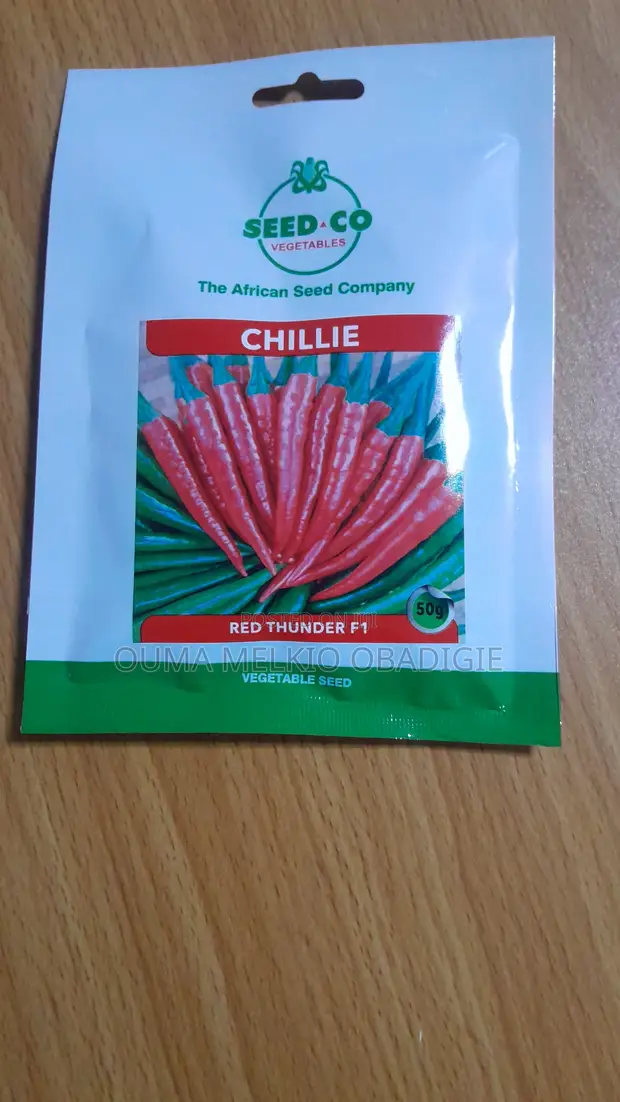 Seedco Red Thunder F1 Chilli Seeds 50g - 1