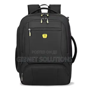 Executive Power Laptop Backpack - Nyeusi