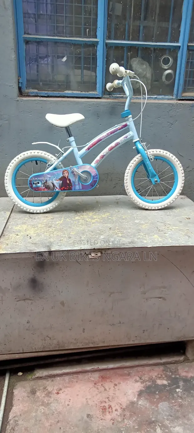 Used FROZEN Bicycle - Size 14 (4 Yr Old) - 1