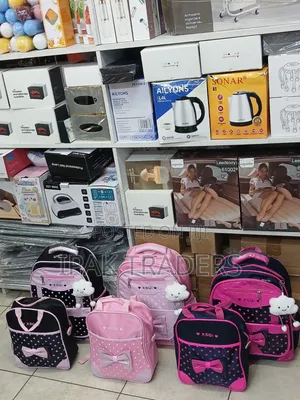 2-in-1 3D Children's School Backpack with Lunch Bag