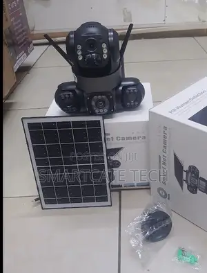 4G Triple Lens CCTV Camera with Smart Motion Detection