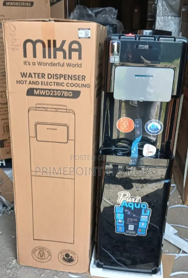 Mika MWD2307BG Electric Cooling 3-Tap Water Dispenser - 1
