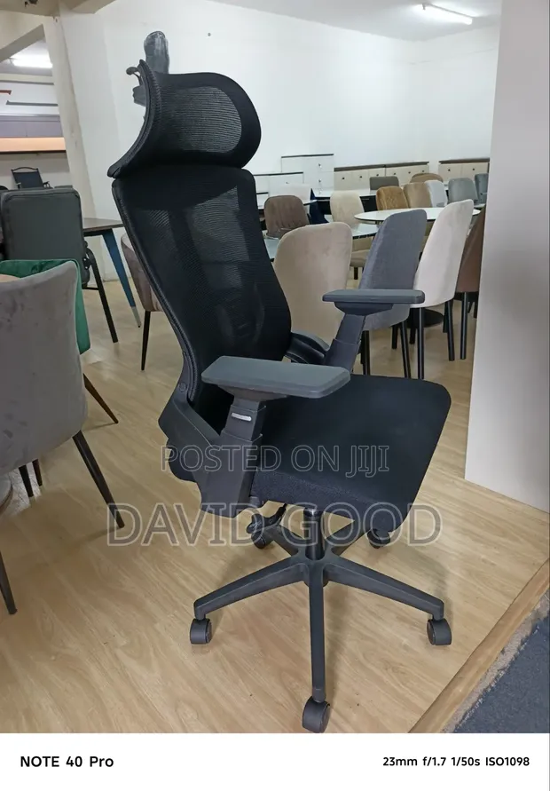 High Back Mesh Office Chair - Brand New - 1