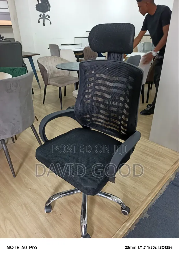 Brand New Headrest Office Chair - 1