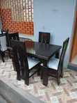 Four Seater Wooden Dining Table - 1
