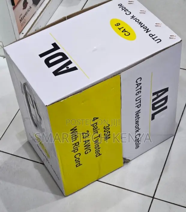 CAT6 UTP Ethernet Network Cable 305M for CCTV & WiFi - 1