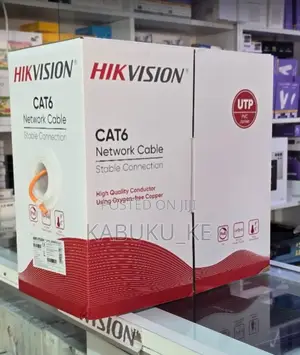 Hikvision CAT6 Pure Copper Ethernet Cable (305m)