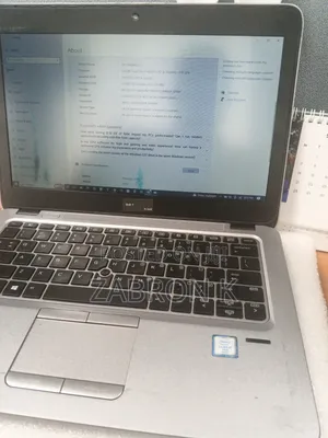 HP EliteBook 820 G3 Laptop - Intel Core i7, 8GB RAM, 256GB SSD