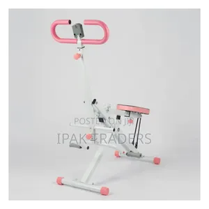 Adjustable Assisted Squat Machine with Resistance Bands