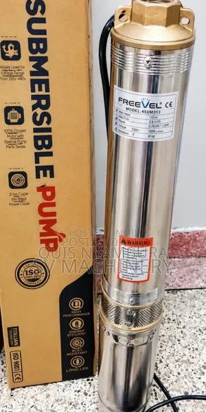 1hp Submersible Water Pump - Freevel Electric Deep Well