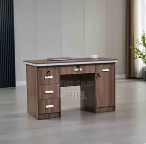 120cm Office Desk with Lockable Drawers