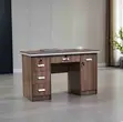 120cm Office Desk with Lockable Drawers - 1