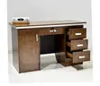120cm Office Desk with Lockable Drawers - 3