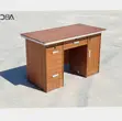 120cm Office Desk with Lockable Drawers - 4
