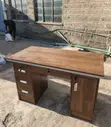 120cm Office Desk with Lockable Drawers - 5