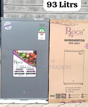 ROCH 95L Fridge Mlango Mmoja – RFR-120-S-I Compact Refrigerator