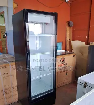 Black Spacious Display Fridge/Chiller - 350 Litres