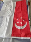 Bendera ya Taifa ya Singapore 36x58 Inches Heavy Polyester - 1