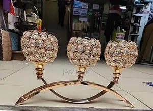 3-Arm Candle Holder