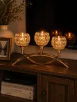 3-Arm Candle Holder - 3