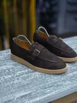 Loro Piana Summer Walk Suede Loafers (Size 40-43) - 3