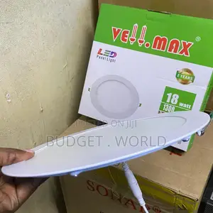 Velmax 18W LED Panel Light 6500K Inayowekwa Ndani
