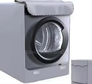 Kifuniko cha Mashine ya Kufulia ya Mbele - Polyester Iliyopakwa Fedha