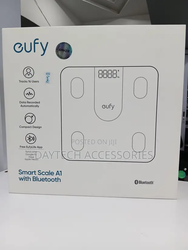 Eufy by Anker Smart Scale A1 - Black - 1